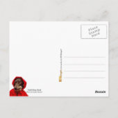 Little Red Riding Hood en de Big Bad Wolf Briefkaart (Achterkant)