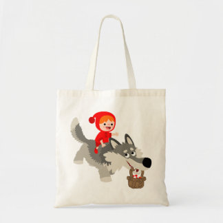 Little Red Riding Hood en de Wolf Bag Tote Bag
