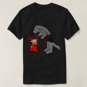 Little Red Riding Hood en de Wolf T-shirt (Design voorkant)