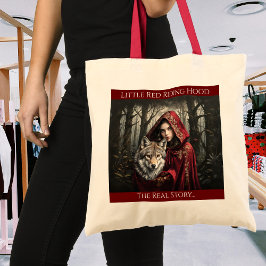 Little Red Riding Hood en de Wolf Tote Bag