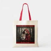 Little Red Riding Hood en de Wolf Tote Bag (Achterkant)