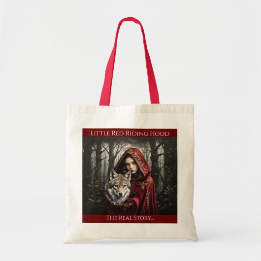 Little Red Riding Hood en de Wolf Tote Bag (Voorkant)