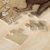 Little Red Riding Hood en Wolf  Legpuzzel (Zijkant)