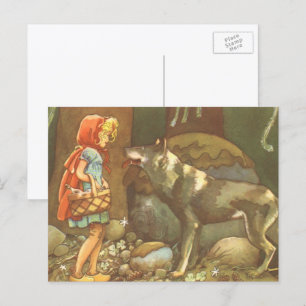 Little Red Riding Hood,  Fairy Tale Briefkaart