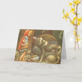 Little Red Riding Hood,  Fairy Tale Kaart (Gele Bloem)