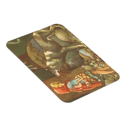 Little Red Riding Hood,  Fairy Tale Magneet (Rechterzijde)