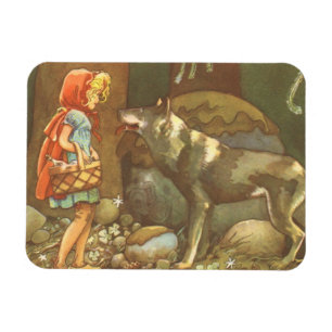 Little Red Riding Hood,  Fairy Tale Magneet
