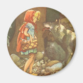 Little Red Riding Hood,  Fairy Tale Magneet (Voorkant)