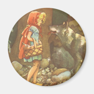 Little Red Riding Hood,  Fairy Tale Magneet