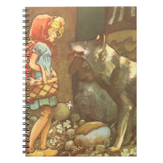 Little Red Riding Hood,  Fairy Tale Notitieboek (Voorkant)