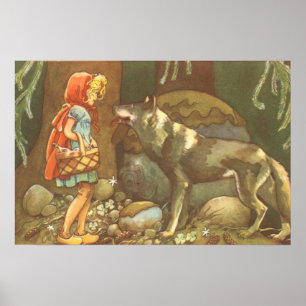Little Red Riding Hood,  Fairy Tale Poster