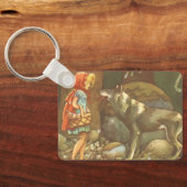 Little Red Riding Hood,  Fairy Tale Sleutelhanger (Achterkant)