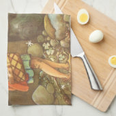 Little Red Riding Hood,  Fairy Tale Theedoek (Quarter Fold)