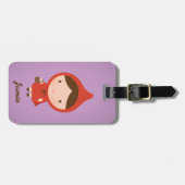Little Red Riding Hood Fairytale for Girls Bagagelabel (Voorkant horizontaal)
