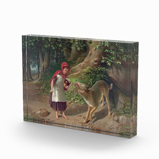 Little Red Riding Hood Fotoblokken (Rechts)