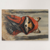 Little Red Riding Hood Fox Legpuzzel (Horizontaal)