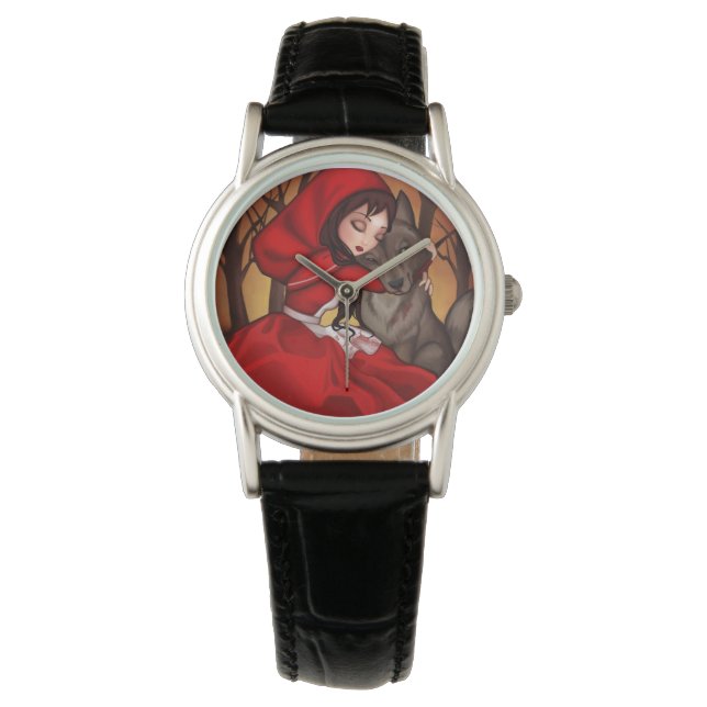 Little Red Riding Hood Horloge (Voorkant)
