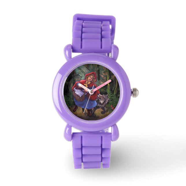 Little Red Riding Hood Horloge (Voorkant)