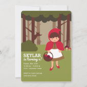 Little Red Riding Hood Kaart (Voorkant)