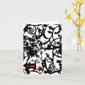 Little Red Riding Hood Kaart (Gele Bloem)