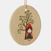 Little Red Riding Hood Keramisch Ornament (Rechts)