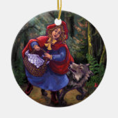 Little Red Riding Hood Keramisch Ornament (Voorkant)