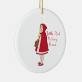 Little Red Riding Hood Keramisch Ornament (Rechts)