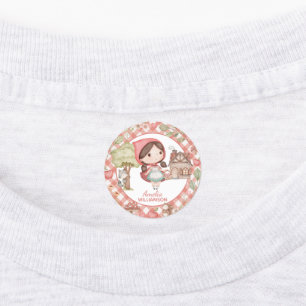 Little Red Riding Hood kleuterschool Labels