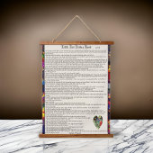 Little Red Riding Hood Lees verhaal | Hangend Wandkleed