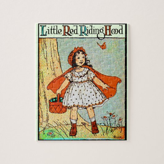 Little Red Riding Hood Legpuzzel (Verticaal)