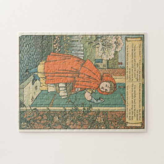 Little Red Riding Hood Legpuzzel (Horizontaal)