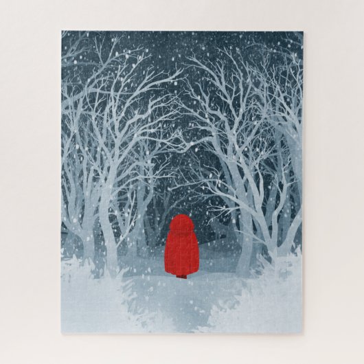 Little Red Riding Hood Legpuzzel (Verticaal)