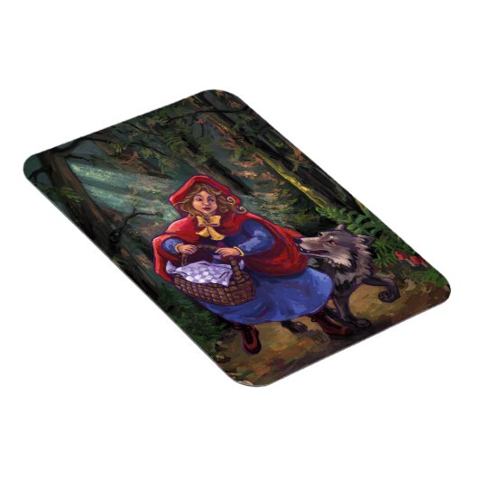 Little Red Riding Hood Magneet (Rechterzijde)
