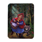 Little Red Riding Hood Magneet (Verticaal)