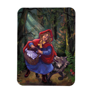 Little Red Riding Hood Magneet
