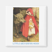 Little Red Riding Hood Magneet (Voorkant)