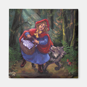 Little Red Riding Hood Magneet