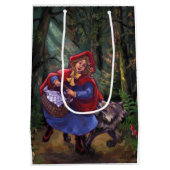 Little Red Riding Hood Medium Cadeauzakje (Achterkant)