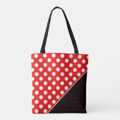 'Little Red Riding Hood' - noem Sjabloon Tote Bag (Achterkant)