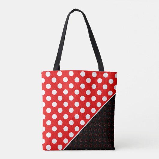'Little Red Riding Hood' - noem Sjabloon Tote Bag (Achterkant)