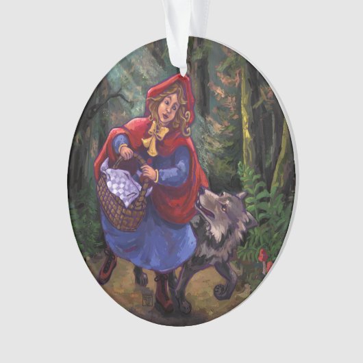 Little Red Riding Hood Ornament (voorkant)