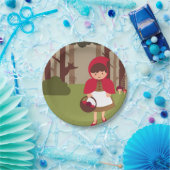 Little Red Riding Hood Papieren Bordje (Feest)