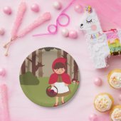 Little Red Riding Hood Papieren Bordje (Feest)