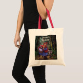 Little Red Riding Hood Personal Book Bag Tote Bag (Voorkant (product))