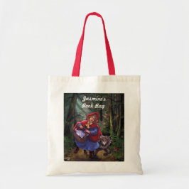 Little Red Riding Hood Personal Book Bag Tote Bag
