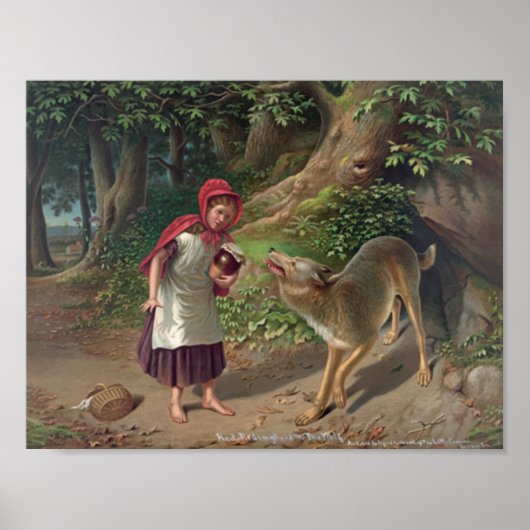 Little Red Riding Hood Poster (Voorkant)