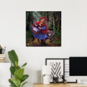 Little Red Riding Hood Poster (Thuiskantoor)