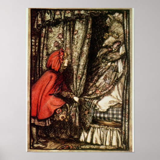 Little Red Riding Hood Poster (Voorkant)