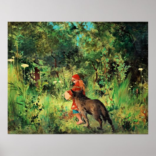 Little Red Riding Hood Poster (Voorkant)