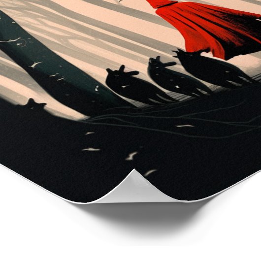 little Red Riding Hood Poster (Hoek)